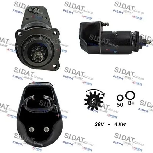 стартер \MB S24LU0161 FISPA