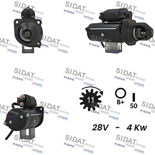 стартер \AGCO, VALMET S24ML0150A2 FISPA