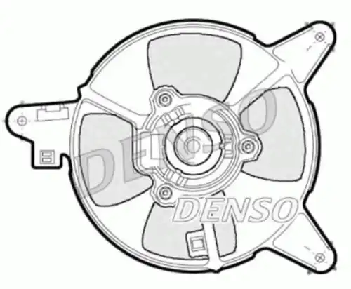 Вентилятор, охлаждение двигателя DER09086 DENSO