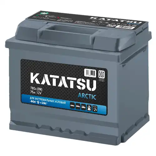 Аккумулятор KATATSU KA-ARCTIC-6СТ 75.1