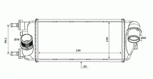 Интеркулер NRF 30183