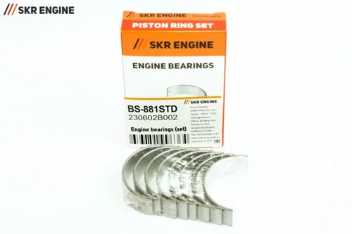 Вкладыши шатунные (STD) (компл.) BS-881STD SKR ENGINE