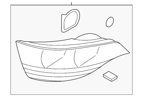 Фонарь задний VAG 4L0945093G