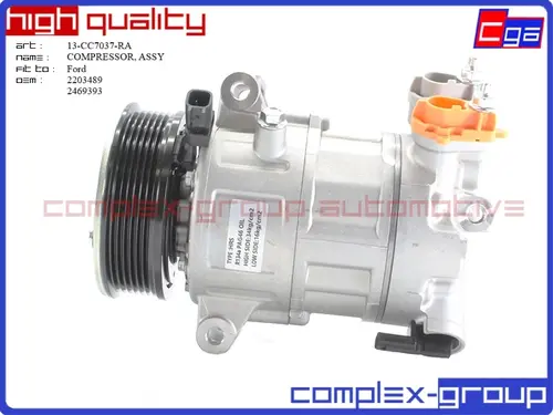 13CC7037RA Компрессор кондиционера Ford FOCUS / Ford PUMA / Ford C-MAX II 1.0 EcoBoost 2469393 CGA