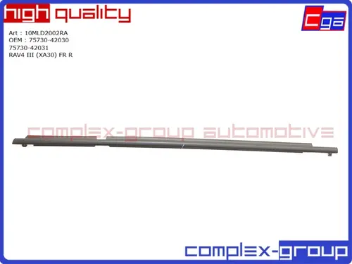 Молдинг RAV4 III (XA30) FR R 10MLD2002RA CGA