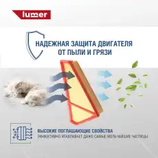 Фильтр воздушный LUMER LM02858