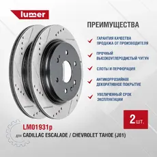 Тормозной диск LUMER LM01931P