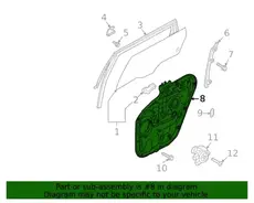ВНУТРЕННЯЯ ПАНЕЛЬ ДВЕРИ 83471P2000 HYUNDAI / KIA