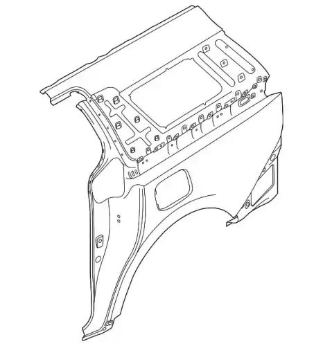 ПАНЕЛЬ КУЗОВА 71504R0C00 HYUNDAI / KIA