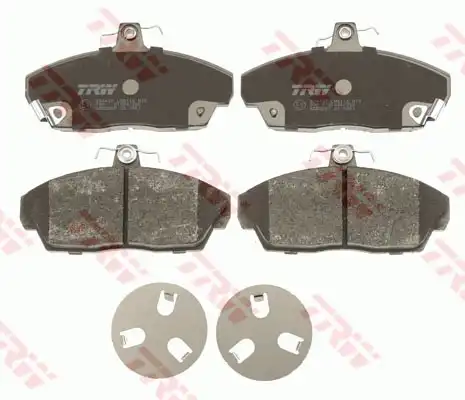 Тормозные колодки дисковые передняя ось TRW GDB3267