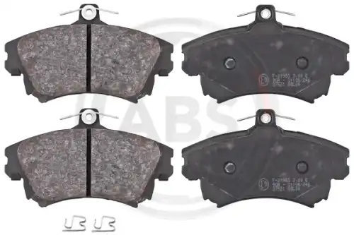 Тормозные колодки дисковые передняя ось A.B.S. 37521