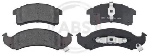 Тормозные колодки дисковые A.B.S. 38505