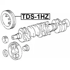 Шкив коленвала FEBEST TDS-1HZ