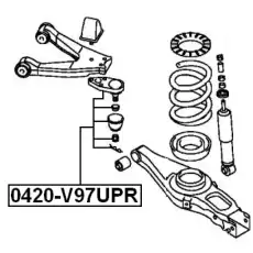 Шаровая опора FEBEST 0420-V97UPR