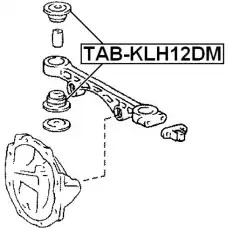 ПОДУШКА ЗАДНЕГО ДИФФЕРЕНЦИАЛА TAB-KLH12DM FEBEST