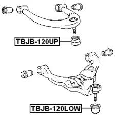 Шаровая опора FEBEST TBJB-120UP