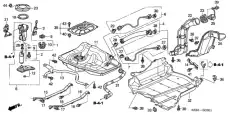 Топливный фильтр HONDA 16010S7A931