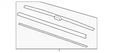Щетка стеклоочистителя 76630T0AA02 HONDA 400/16'' мм/"