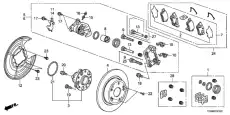 РЕМКОМПЛЕКТ 01473TA0A50 HONDA