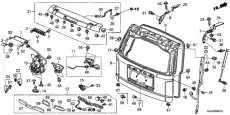 КРЕПЕЖ HONDA (91513SJK003)