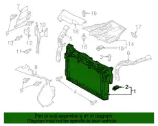 EH1053110B ПАНЕЛЬ ПЕРЕДНЯЯ MAZDA