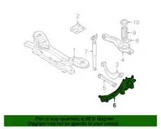 Рычаг подвески MAZDA B35P28250