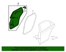 Ручка двери MAZDA TD1173760F