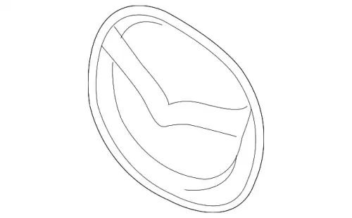  Mazda,Эмблема Mazda EG21-51-730