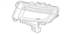  РАМКА ПРОТИВОТУМАННОЙ ФАРЫ ЛЕВАЯ (4S/06 BS4N51678C MAZDA