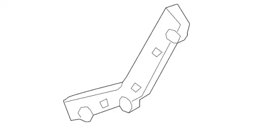 КРОНШТЕЙН БАМПЕРА - TD11502H1C MAZDA