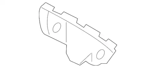 кронштейн бампера правый!\ Mazda CX-7 EH14500T1A