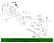 болт с эксцентриком! в сборе\ Mazda 3/5/Axela/CX-7 03> 9YB101209