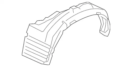 Подкрылок MITSUBISHI 5370A439