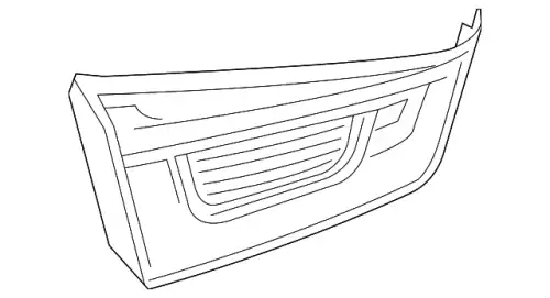 Фонарь задний MITSUBISHI 8336A085