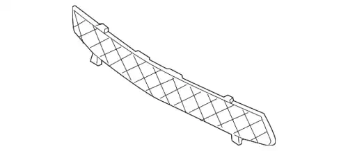 Решетка бампера MITSUBISHI 6400B397