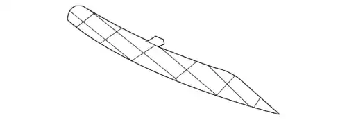 Решетка бампера MITSUBISHI 6402A037