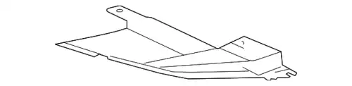  ЗАЩИТА ДВИГАТЕЛЯ- ЛЕВАЯ - 6405A176 MITSUBISHI