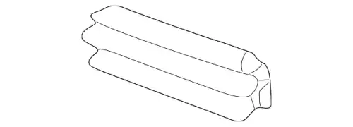 Решетка бампера MITSUBISHI MR496690