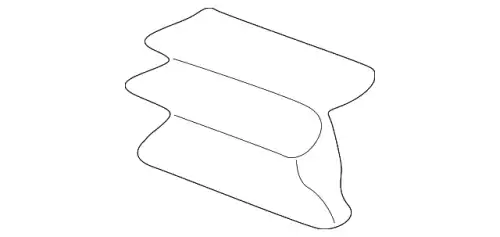 Решетка бампера MITSUBISHI MR496692