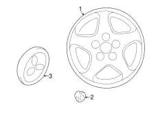  MITSUBISHI КОЛПАК КОЛЕСНОГО ДИСКА,ЦЕНТРАЛЬНЫЙ MR992254
