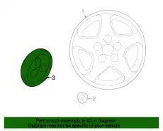  MITSUBISHI КОЛПАК КОЛЕСНОГО ДИСКА,ЦЕНТРАЛЬНЫЙ MR992254