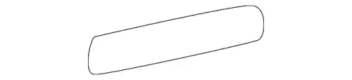  УПЛОТНИТЕЛЬ СТЕКЛА MB419223 MITSUBISHI