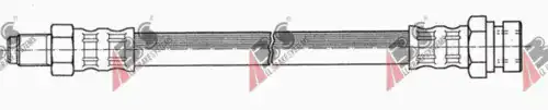 SL3403 ШЛАНГ ТОРМОЗНОЙ A.B.S.