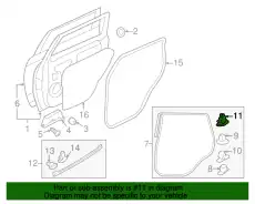  ФИКСАТОР 5725A136 MITSUBISHI