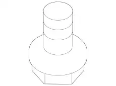  MU140009, БОЛТ ПЕРЕДНЕГО БАМПЕРА MITSUBISHI