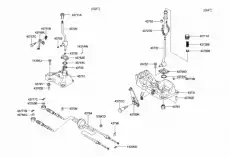 437942D100 Трос кпп в пластиковой оболочке MOBIS
