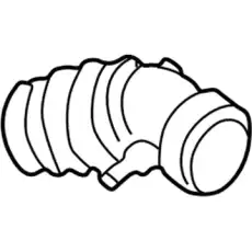  Патрубок резиновый 2813937101 MOBIS