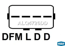 Генератор KRAUF ALQ4726DD