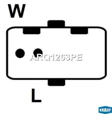 Генератор KRAUF ARQ1263PE