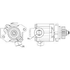 Насос гидроусилителя руля LUZAR LPS 2802